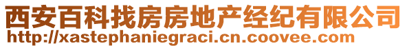 西安百科找房房地產(chǎn)經(jīng)紀(jì)有限公司