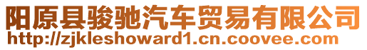 陽原縣駿馳汽車貿(mào)易有限公司