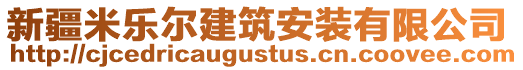 新疆米樂爾建筑安裝有限公司