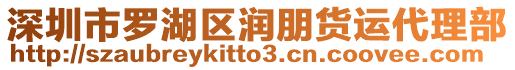 深圳市羅湖區(qū)潤(rùn)朋貨運(yùn)代理部