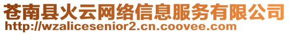 蒼南縣火云網(wǎng)絡(luò)信息服務(wù)有限公司