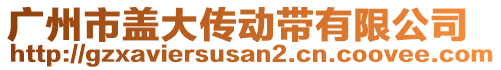 廣州市蓋大傳動帶有限公司