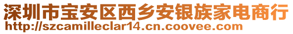 深圳市寶安區(qū)西鄉(xiāng)安銀族家電商行