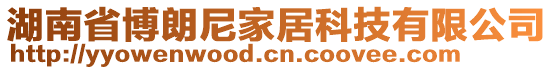 湖南省博朗尼家居科技有限公司