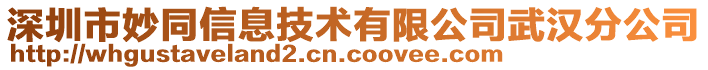 深圳市妙同信息技術有限公司武漢分公司