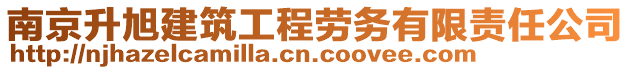 南京升旭建筑工程勞務(wù)有限責(zé)任公司