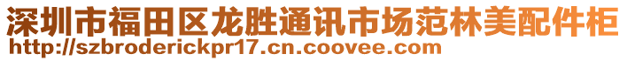 深圳市福田區(qū)龍勝通訊市場范林美配件柜