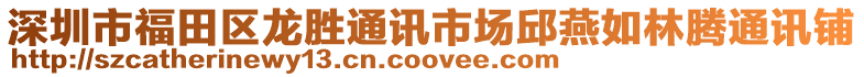 深圳市福田區(qū)龍勝通訊市場邱燕如林騰通訊鋪