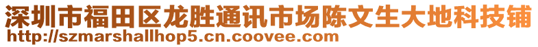 深圳市福田區(qū)龍勝通訊市場(chǎng)陳文生大地科技鋪