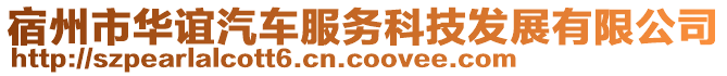 宿州市华谊汽车服务科技发展有限公司