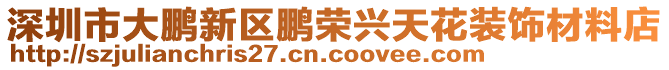 深圳市大鵬新區(qū)鵬榮興天花裝飾材料店