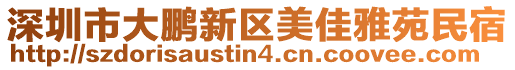 深圳市大鹏新区美佳雅苑民宿