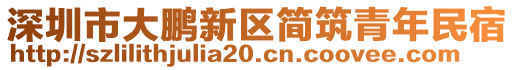 深圳市大鵬新區(qū)簡筑青年民宿