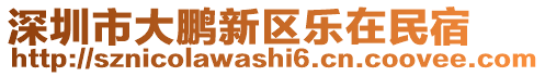 深圳市大鵬新區(qū)樂在民宿