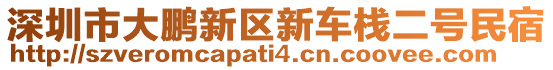 深圳市大鹏新区新车栈二号民宿