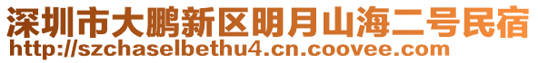 深圳市大鵬新區(qū)明月山海二號民宿