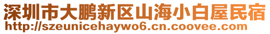 深圳市大鵬新區(qū)山海小白屋民宿