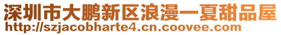 深圳市大鵬新區(qū)浪漫一夏甜品屋