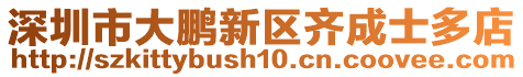 深圳市大鵬新區(qū)齊成士多店