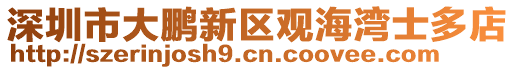 深圳市大鵬新區(qū)觀海灣士多店