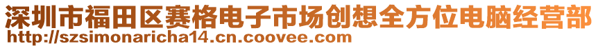 深圳市福田區(qū)賽格電子市場創(chuàng)想全方位電腦經(jīng)營部