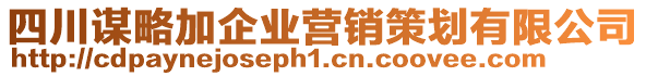 四川謀略加企業(yè)營銷策劃有限公司