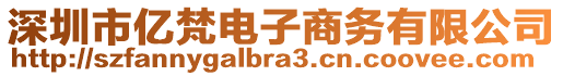 深圳市亿梵电子商务有限公司