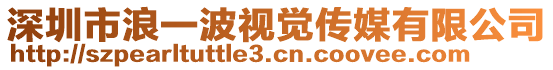 深圳市浪一波視覺(jué)傳媒有限公司