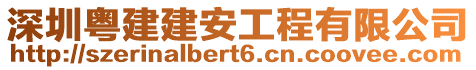 深圳粤建建安工程有限公司