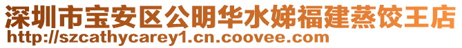 深圳市寶安區(qū)公明華水娣福建蒸餃王店