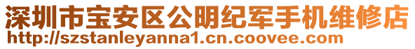 深圳市寶安區(qū)公明紀(jì)軍手機(jī)維修店