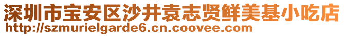 深圳市寶安區(qū)沙井袁志賢鮮美基小吃店