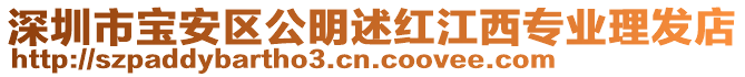 深圳市寶安區(qū)公明述紅江西專業(yè)理發(fā)店