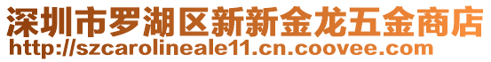 深圳市羅湖區(qū)新新金龍五金商店