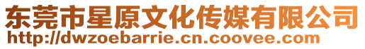 东莞市星原文化传媒有限公司