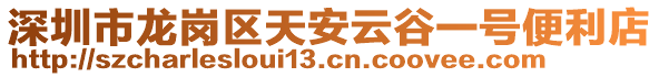 深圳市龍崗區(qū)天安云谷一號(hào)便利店