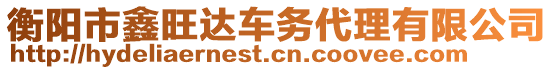 衡陽市鑫旺達(dá)車務(wù)代理有限公司