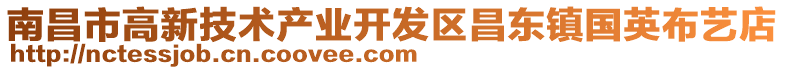 南昌市高新技術(shù)產(chǎn)業(yè)開(kāi)發(fā)區(qū)昌東鎮(zhèn)國(guó)英布藝店