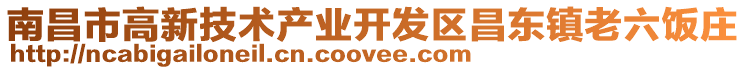 南昌市高新技術(shù)產(chǎn)業(yè)開發(fā)區(qū)昌東鎮(zhèn)老六飯莊