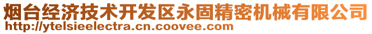 煙臺經(jīng)濟技術開發(fā)區(qū)永固精密機械有限公司