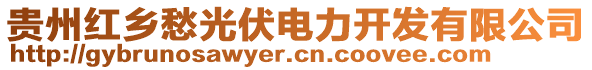 貴州紅鄉(xiāng)愁光伏電力開發(fā)有限公司