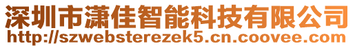 深圳市瀟佳智能科技有限公司