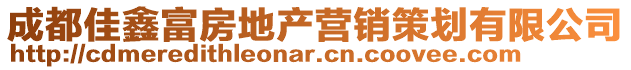 成都佳鑫富房地产营销策划有限公司