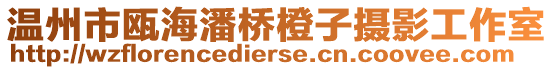 溫州市甌海潘橋橙子攝影工作室