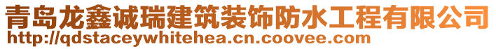 青島龍鑫誠瑞建筑裝飾防水工程有限公司