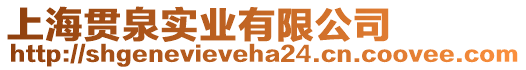 上海貫泉實(shí)業(yè)有限公司