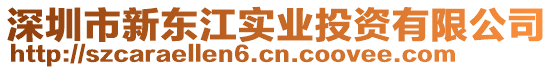 深圳市新東江實業(yè)投資有限公司