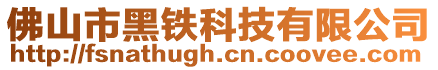 佛山市黑鐵科技有限公司