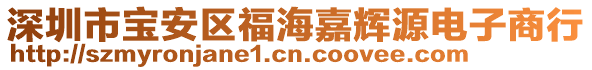 深圳市寶安區(qū)福海嘉輝源電子商行