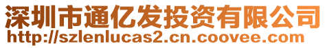 深圳市通億發(fā)投資有限公司